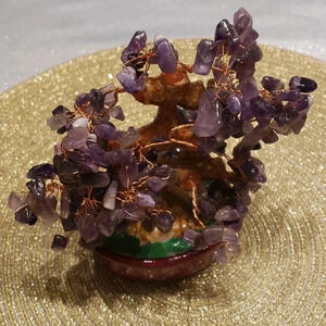𝅺AMETHYST stone tree